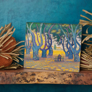 Place des Lices, St. Tropez   Paul Signac   Fotoplaat