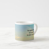 Place la plus calme Espresso Mug (Devant droit)