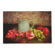 Placemat met vruchten