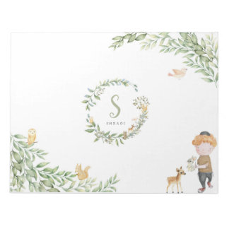 Placemats Upsherin Forest Animal Notitieblok