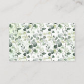 Placement Animaux de bois Combien de bonbons carte Baby show (Dos)