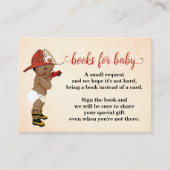 Placement Apportez une carte de Baby shower de pompier Book  (Devant)