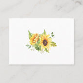 Placement Apportez une carte d'insertion de baby shower de l (Dos)