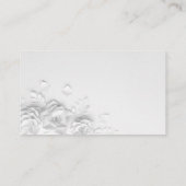 Placement Aquarelle Combien de baisers jeu de carte de Fête  (Dos)