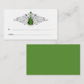 Placement Balayage de guitare verte Carte Place V3 (Devant / Derrière)