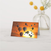 Placement Ballons à air chaud dans la carte du lieu de vol (Dos)