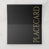 Placement Bar ou Bat Mitzvah Carte d'Identification de Lieu  (Intérieur déplié)