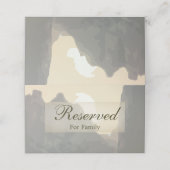Placement Belle carte de place réservée Sunset Mountain (Extérieur déplié)