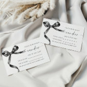 Placement Black Bow Combien de bonbons de douche Carte de je