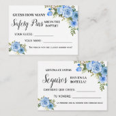 Placement Blue Combien de broches de sécurité jeu carte bili (Devant / Derrière)