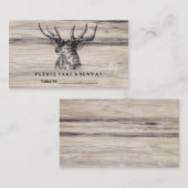 Placement Bois rustique | Carte Numéro de table du Mariage d (Devant / Derrière)