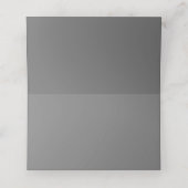 Placement Bordure noire gris carte de lieu classique (Intérieur déplié)