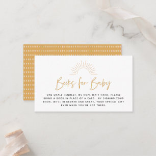 Placement Carte Boho Sunshine Demande de réservation