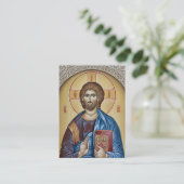 Placement Carte chrétienne orthodoxe de prière quotidienne (Debout devant)