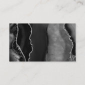 Placement Carte d'accompagnement de mariage en Agate Argent (Dos)