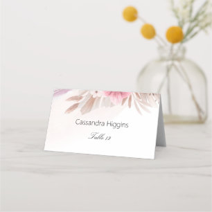 Placement Carte d'accompagnement minimaliste de sable pour i