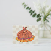 Placement Carte d'action de grâces (Debout devant)