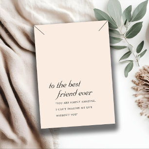 PLACEMENT CARTE D'AFFICHAGE DE LACE D'AMI DE PEACH ROSE BLEU