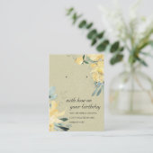 PLACEMENT CARTE D'AFFICHAGE DE L'AMI D'ANNIVERSAIRE KRAFT YE (Debout devant)