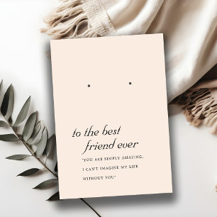 PLACEMENT CARTE D'AFFICHAGE DE L'AMI PEACH PEACH ROSE BLANC