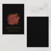 Placement Carte d'affichage du collier de servante d'aquarel (Devant / Derrière)