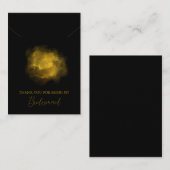Placement Carte d'affichage du collier de servante d'aquarel (Devant / Derrière)