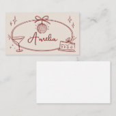 Placement Carte d'anniversaire de la disco personnalisée bei (Devant / Derrière)