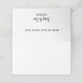 Placement Carte de blocage avant vide (Extérieur déplié)