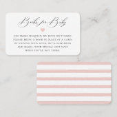 Placement Carte de boîtier de demande de carnet de calligrap (Devant / Derrière)