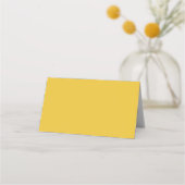 Placement Carte de buffet de Pâques joyeuse avec petit pouss (Dos)