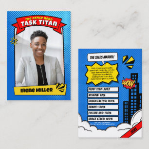 Placement Carte de commerce personnalisée pour employé, cade