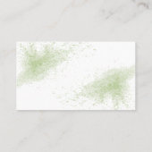 Placement Carte de Fête des mariées de billet Eucalytpus Win (Dos)