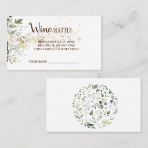 Placement Carte de Fête des mariées du billet de vin Herbal