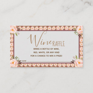 Placement Carte de Fête des mariées Mariage de vin rose Flor
