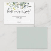 Placement Carte de jeu Fête des mariées verte (Devant / Derrière)