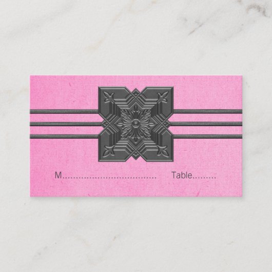 Placement Carte de la frontière de Medallion rose (Devant)