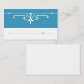 Placement Carte de la Place Bleue Fancy (Devant / Derrière)