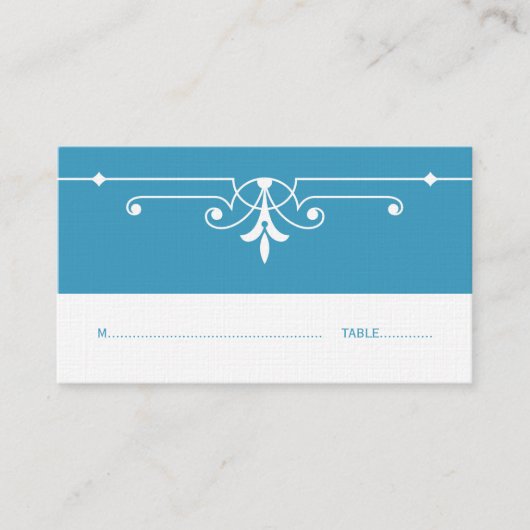 Placement Carte de la Place Bleue Fancy (Devant)
