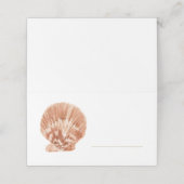 Placement Carte de la Place Coquille de la Mer de Saint Jacq (Extérieur déplié)