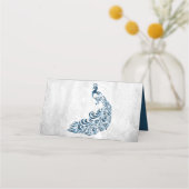 Placement Carte de la place de la réception Vigne en feuille (Dos)