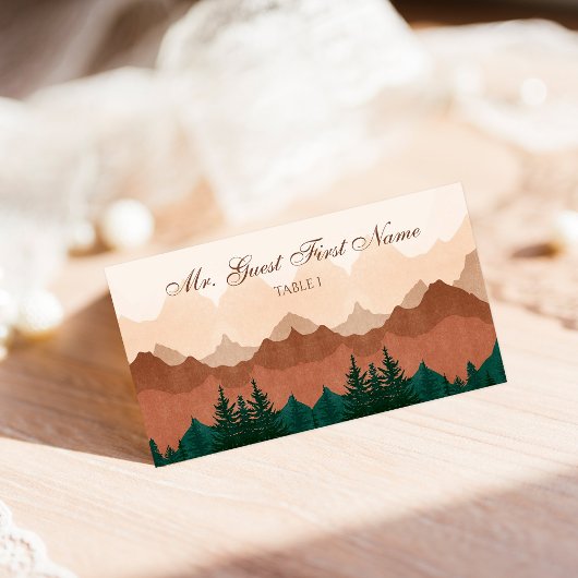 Placement Carte de la place Mariage de la forêt de Fall Moun