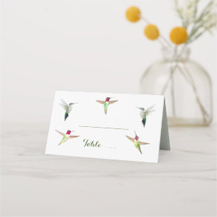 Placement Carte de la place Mariage des colibris Anna
