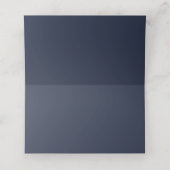 Placement Carte de la réception Marine Blue Flourd (Intérieur déplié)