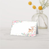 Placement Carte de la tente de nourriture florale de cerf mo (Devant)