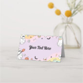 Placement Carte de lieu d'anniversaire super (Dos)