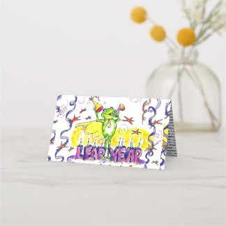 Placement Carte de lieu de l'année de levage