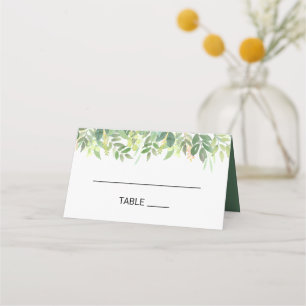 Placement Carte de lieu de mariage de destination été verdoy