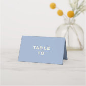 Placement Carte de lieu de mariage moderne (Devant)