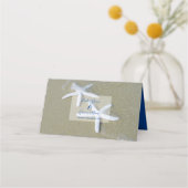 Placement Carte de lieu de mariage Starfish Beach (Dos)