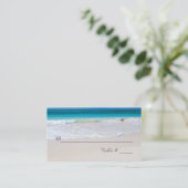 Placement Carte de lieu de mariage White Beach (Debout devant)